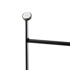 Ensemble de bistrot pliant d'extérieur en métal Glitzhome 3 pièces avec table et chaises