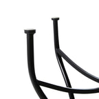 Ensemble de bistrot pliant d'extérieur en métal Glitzhome 3 pièces avec table et chaises