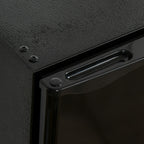 Mini-réfrigérateur compact HOMCOM de 3,2 pi³ avec congélateur, porte simple et thermostat réglable pour chambre à coucher