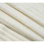 Canapé-lit Harmonia 109 W surdimensionné en velours côtelé, siège profond, double méridienne avec 4 oreillers