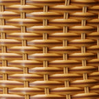 Lampadaire d'extérieur et d'intérieur Havenside Home Pocologan 151 cm (59,5 pouces) en osier tressé - 41,3 cm (16,25 pouces) L x 41,3 cm (16,25 pouces) l x 151,1 cm (59,5 pouces) H