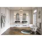 Robinet de salle de bain à large entraxe Heritage de 8 po