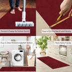 Tapis de couloir intérieur/extérieur de haute qualité, sur mesure, avec envers antidérapant en PVC, 91 cm de large x longueur au choix