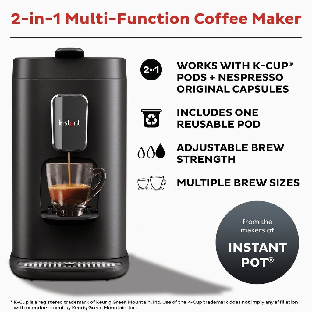 Cafetière multifonction 2 en 1 Instant Pot - 1 pièce