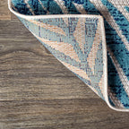 Tapis d'intérieur/extérieur JONATHAN Y Aydin à motifs de feuilles de palmier