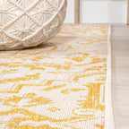 Tapis d'intérieur/extérieur JONATHAN Y Charleston Medallion