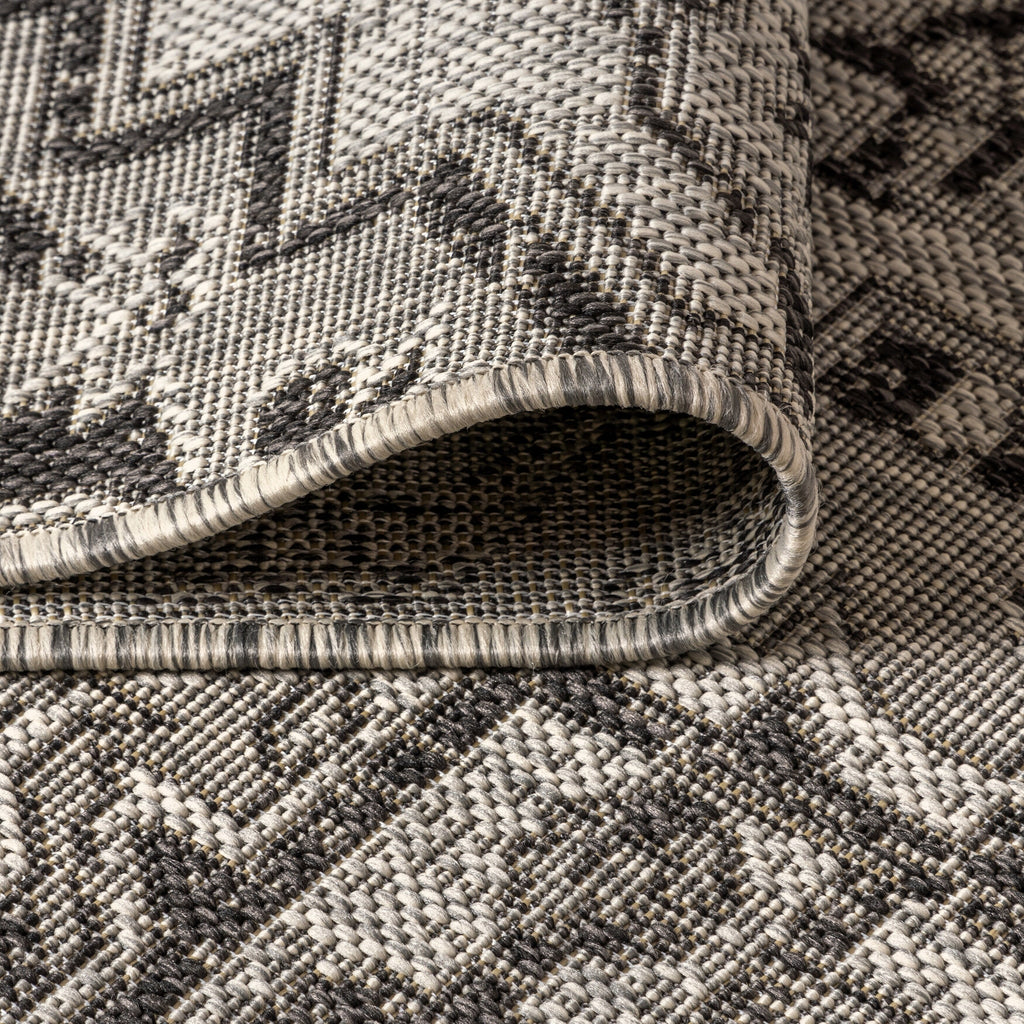 Tapis d'intérieur/extérieur JONATHAN Y Charleston Medallion