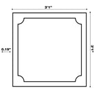 Tapis d'intérieur/extérieur JONATHAN Y Charleston Medallion