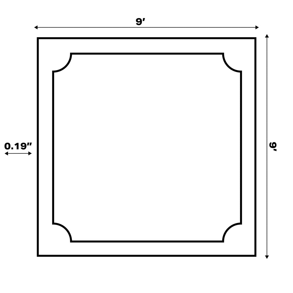 Tapis d'intérieur/extérieur JONATHAN Y Charleston Medallion
