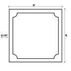 Tapis d'intérieur/extérieur JONATHAN Y Charleston Medallion