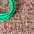 Tapis d'intérieur/extérieur JONATHAN Y Charleston Medallion