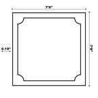 Tapis d'intérieur/extérieur JONATHAN Y à motif floral tissé texturé