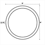 JONATHAN Y Tapis intérieur/extérieur à fronde de palmier Galon