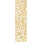 JONATHAN Y Tapis intérieur/extérieur à fronde de palmier Galon