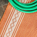 Tapis d'intérieur/extérieur JONATHAN Y Havana Classic à bordure losanges