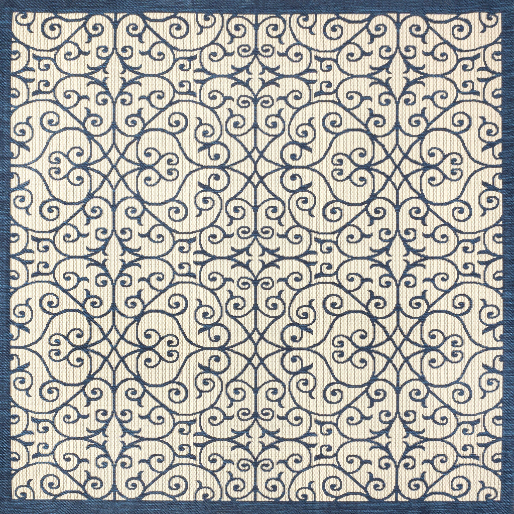 Tapis d'intérieur/extérieur à tissage texturé JONATHAN Y Ourika