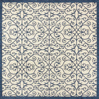 Tapis d'intérieur/extérieur à tissage texturé JONATHAN Y Ourika