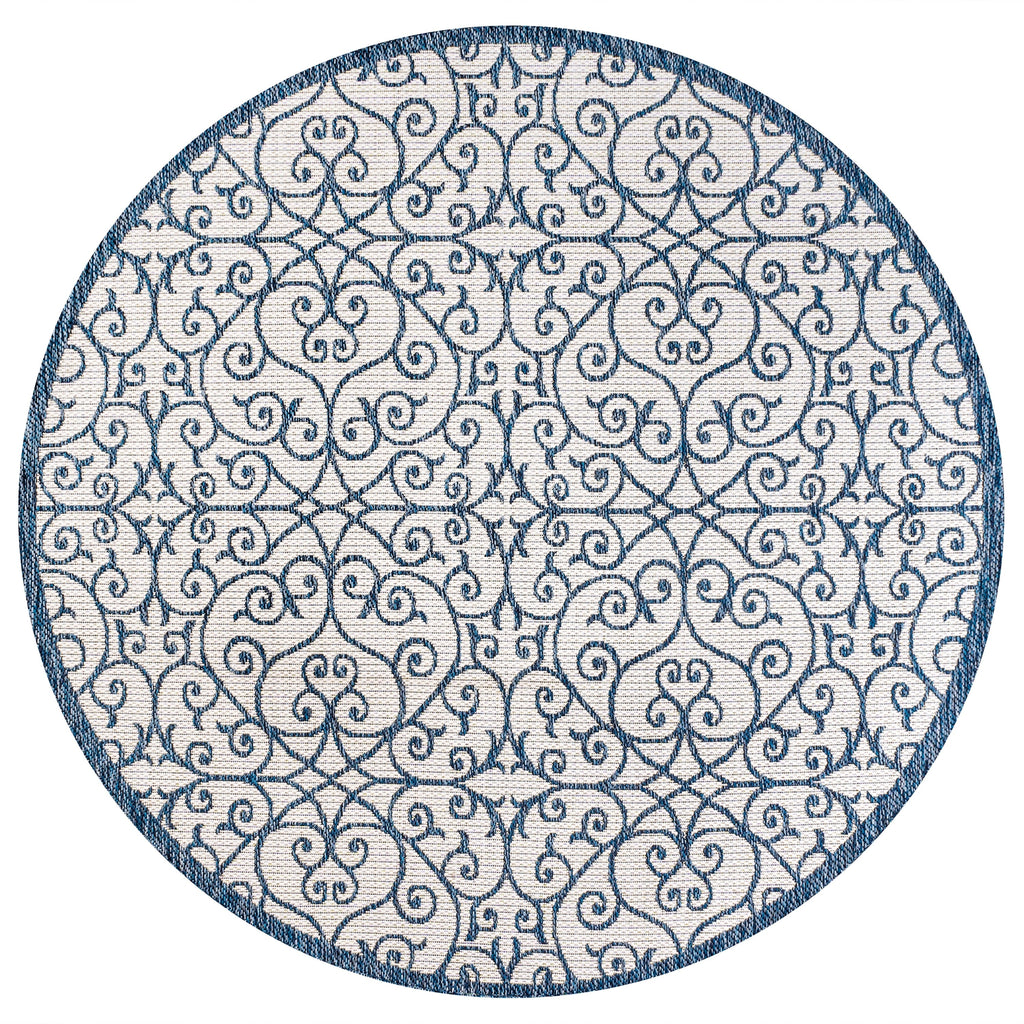 Tapis d'intérieur/extérieur à tissage texturé JONATHAN Y Ourika