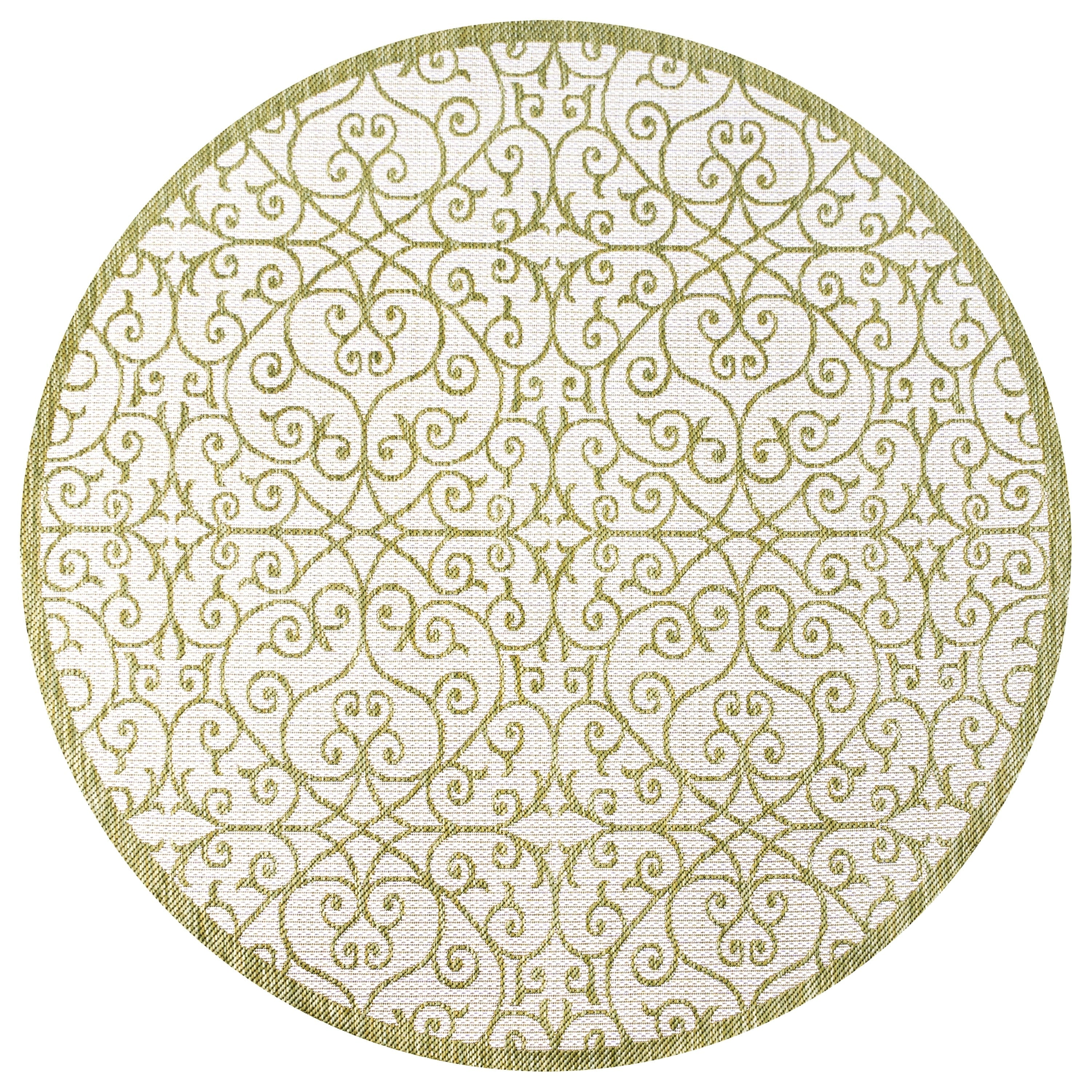 Tapis d'intérieur/extérieur à tissage texturé JONATHAN Y Ourika