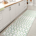 Tapis d'intérieur/extérieur JONATHAN Y Trebol à tissage géométrique texturé marocain