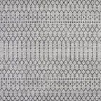 Tapis d'intérieur/extérieur JONATHAN Y Trebol à tissage géométrique texturé marocain