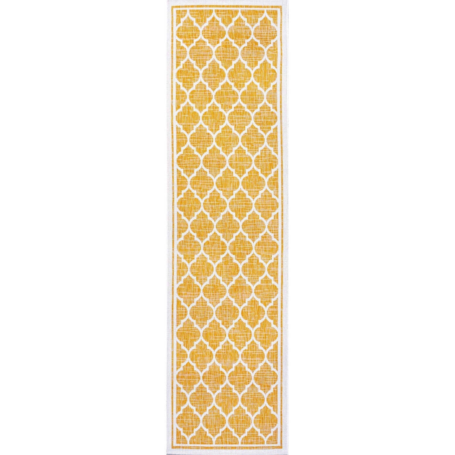 Tapis d'intérieur/extérieur JONATHAN Y Zinnia à tissage texturé