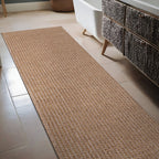 Tapis en jute Beverly Rug facile à nettoyer et ne perdant pas ses poils