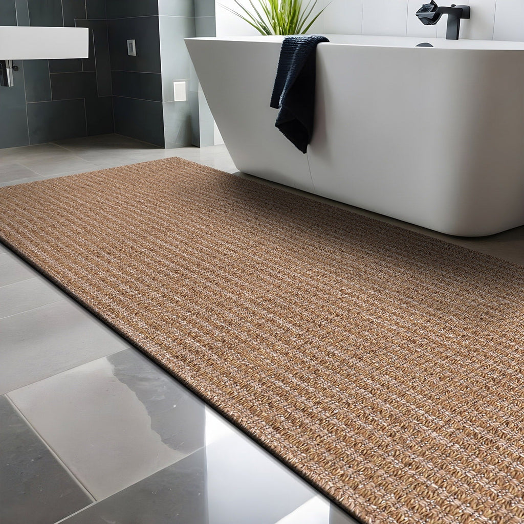 Tapis en jute Beverly Rug facile à nettoyer et ne perdant pas ses poils