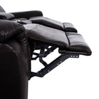 Collection de canapés inclinables manuels en cuir pour salon Meubles inclinables en cuir pour la maison, le bureau et le salon