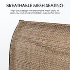 Ensemble de tabourets/chaises de bar pivotants hauts Kozyard Isabella