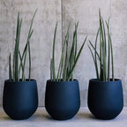 Jardinière conique en fibre de pierre DreamPatio La Mirada (1 pièce) pour intérieur/extérieur