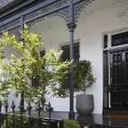 Jardinière conique en fibre de pierre DreamPatio La Mirada (1 pièce) pour intérieur/extérieur