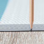 Tapis d'intérieur/extérieur à rayures de plage Lalune