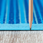 Tapis d'intérieur/extérieur à rayures de plage Lalune