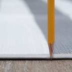 Tapis d'intérieur/extérieur à rayures de plage Lalune