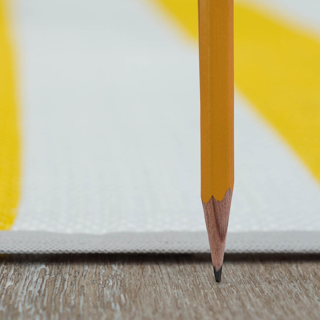Tapis d'intérieur/extérieur à rayures de plage Lalune