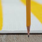 Tapis d'intérieur/extérieur à rayures de plage Lalune