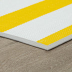 Tapis d'intérieur/extérieur à rayures de plage Lalune