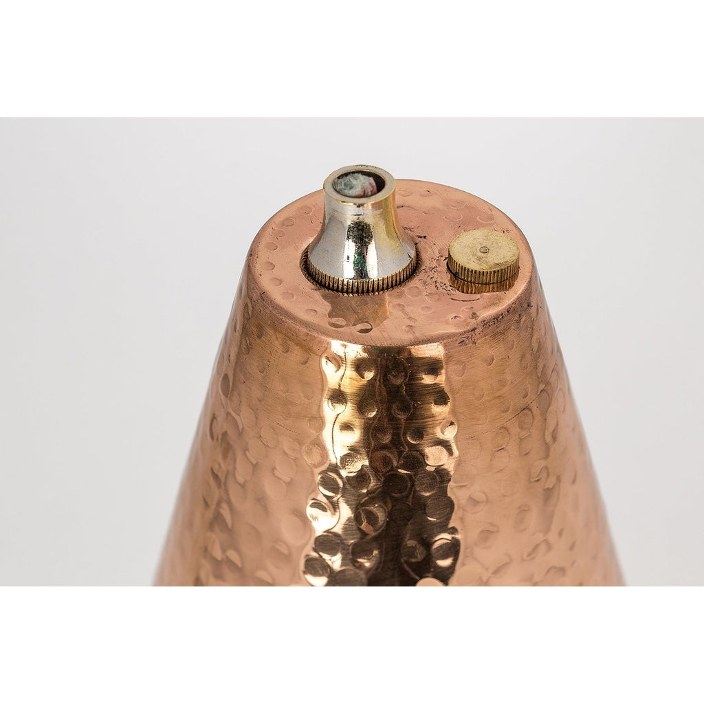 Grande torche tiki hawaïenne en forme de cône