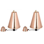 Grande torche tiki hawaïenne en forme de cône