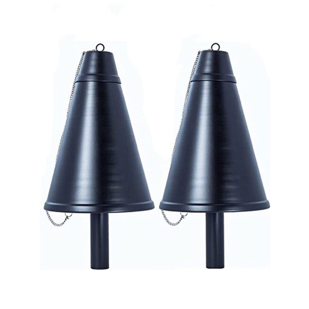 Grande torche tiki hawaïenne en forme de cône