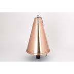 Grande torche tiki hawaïenne en forme de cône