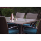 Grande torche tiki hawaïenne en forme de cône