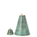 Grande torche tiki hawaïenne en forme de cône