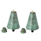 Grande torche tiki hawaïenne en forme de cône