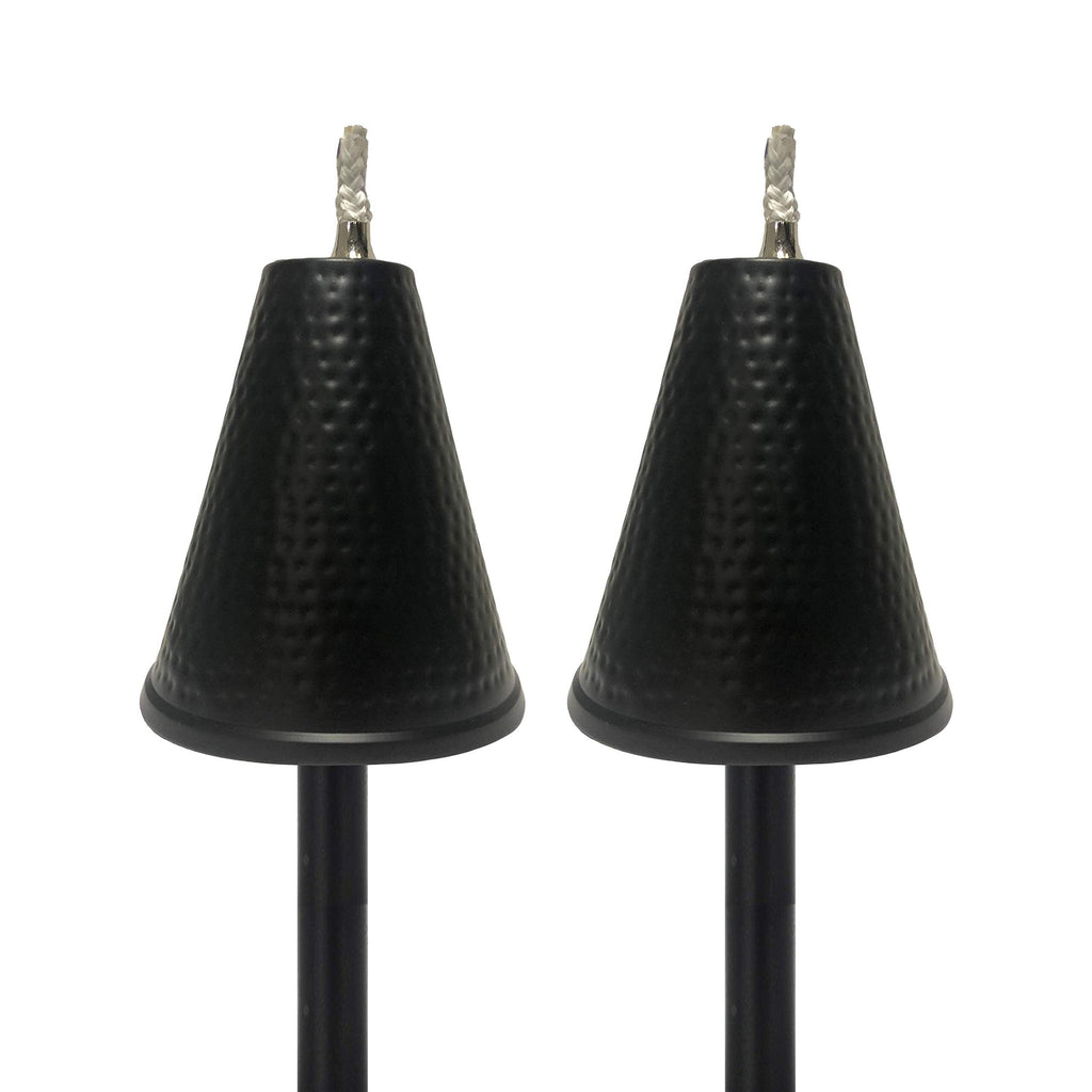 Grande torche tiki hawaïenne en forme de cône