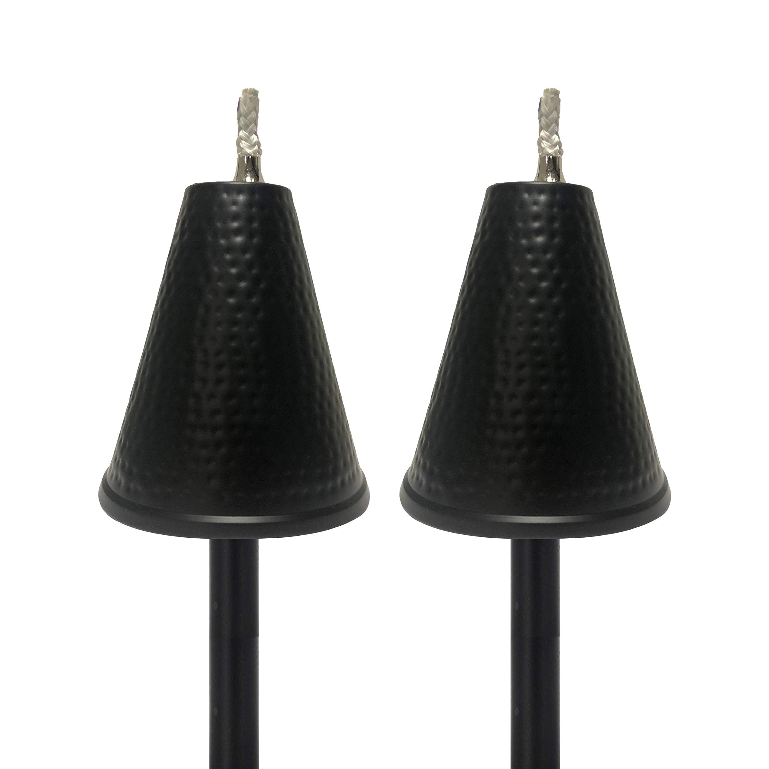 Grande torche tiki hawaïenne en forme de cône