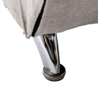 Fauteuil de massage inclinable en lin intérieur avec télécommande, fauteuil de massage électrique ergonomique, 5 modes