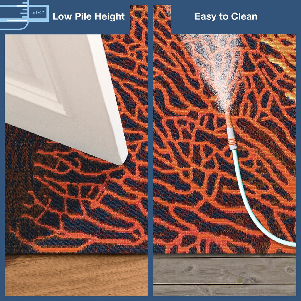 Tapis intérieur/extérieur corail Liora Manne Marina