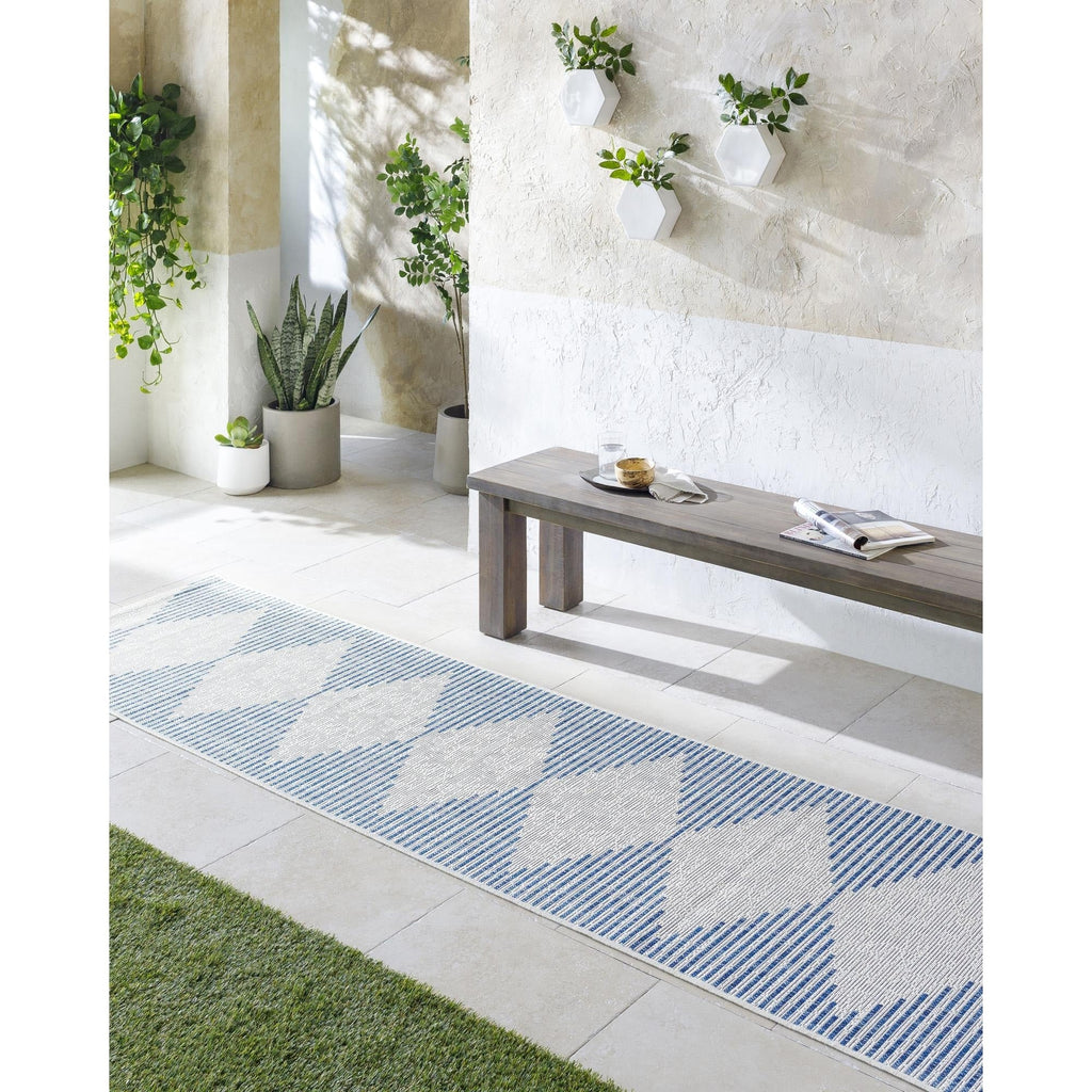 Tapis d'extérieur Livabliss Eagean Bohemian Diamond